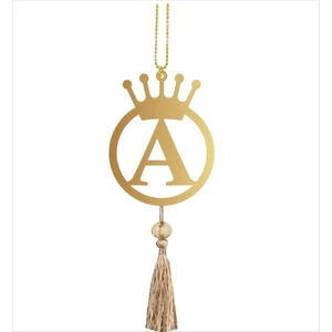 Lizpo Decor A Harfi Tasarım Çift Taraflı A Yazılı Harf Pleksi Araba Dikiz Aynası Süsü