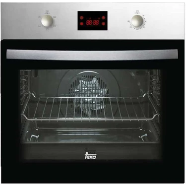 Teka Inox Siyah Cam Heb 625 Ankastre Fırın TEKA.41590082 -