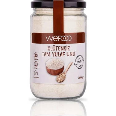 Wefood Glutensiz Tam Yulaf Unu 300 gr