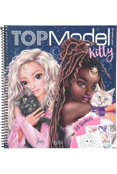 Top Model Topmodel Moonlı Boyama Kitabı