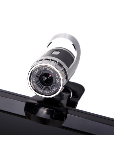 3C Store Masaüstü Web Kamerası USB 2.0 Web Kamerası Dizüstü Bilgisayar Kamerası Dahili Ses Emici Mikrofon Pc Dizüstü Bilgisayar Içın Klipsli Görüntülü Arama Web Kamerası (Yurt Dışından)