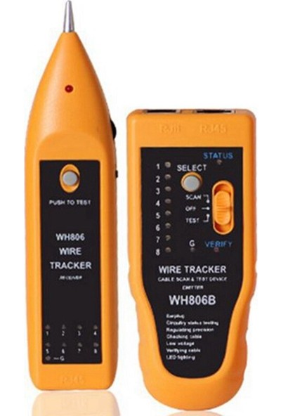 3C Store WH806B Telefon Tel Tracker Cat5 CAT5E Cat6 RJ45 RJ11 Içın Ağ Kablosu Test Cihazı, Elektrik Hattı Bulma Testi (Yurt Dışından)