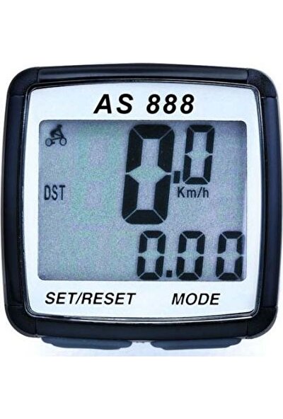 Assize AS888 Bisiklet Kilometre Saati Beyaz