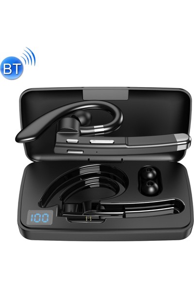 Sunsky 520 Iı Earhook Bluetooth Kulaklık, Şarj Kılıfı Siyah ile (Yurt Dışından)