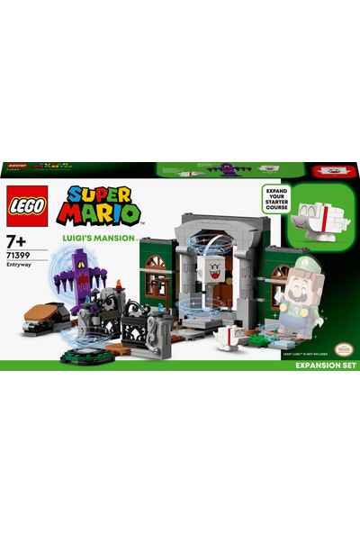LEGO® Super Mario™ Luigi’s Mansion™ Giriş Ek Macera Seti 71399 - 7 Yaş ve Üzeri Çocuklar İçin Koleksiyonluk Oyuncak Yapım Seti (504 Parça)
