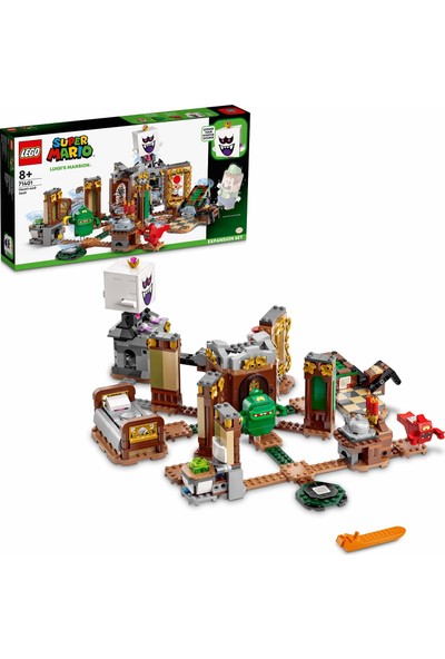 LEGO® Super Mario™ Luigi’s Mansion™ Hayaletli Saklambaç Ek Macera Seti 71401 - 8 Yaş ve Üzeri Çocuklar İçin Oyuncak Yapım Seti (877 Parça)