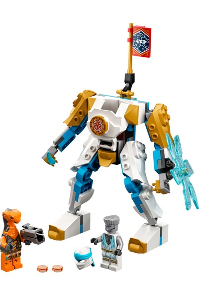 LEGO® Ninjago® Zane’in Güçlendirici Robotu Evo 71761 - 6 Yaş ve Üzeri İçin Ninja Oyuncağı İçeren Oyuncak Yapım Seti (95 Parça)