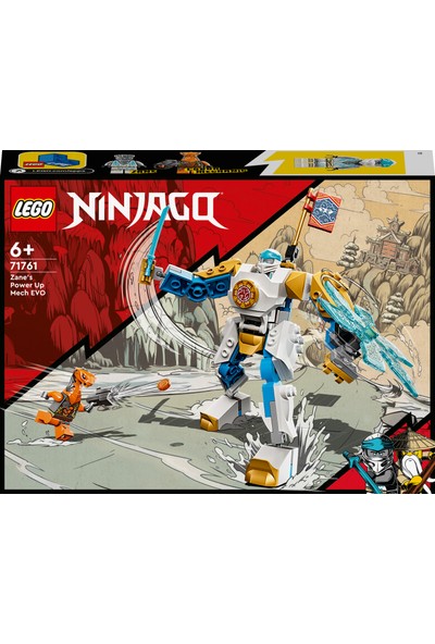 LEGO® Ninjago® Zane’in Güçlendirici Robotu Evo 71761 - 6 Yaş ve Üzeri İçin Ninja Oyuncağı İçeren Oyuncak Yapım Seti (95 Parça)