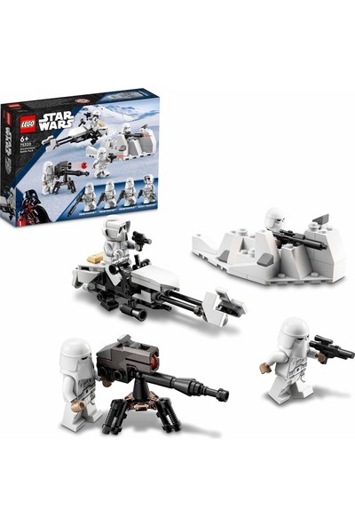 LEGO® Star Wars™ Snowtrooper™ Savaş Paketi 75320 - 6 Yaş ve Üzeri Çocuklar İçin Oyuncak Yapım Seti (105 Parça)