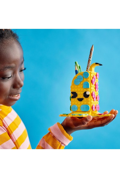 LEGO® Dots Sevimli Muz Kalemlik 41948 - 6 Yaş ve Üzeri İçin Yaratıcı Bir Doğum Günü Hediyesi Olabilecek El Sanatları Seti (438 Parça)