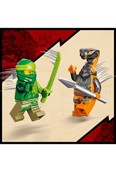 LEGO® Ninjago® Lloyd’un Ninja Robotu 71757 - 4 Yaş ve Üzeri İçin Ninja İçeren Oyuncak Yapım Seti (57 Parça)