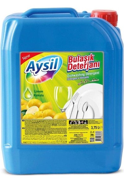 Aysil Limon Kokulu Sıvı Bulaşık Deterjanı 3,75 Lt