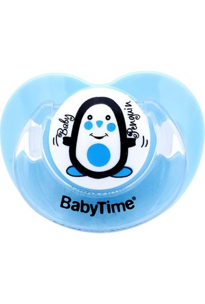 Baby Time Babytime Damaklı Mat Emzik BT139-3 Açık Mavi