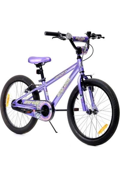 Geotech Androidx V-Fren 20 Jant Çocuk Bisikleti - Mor