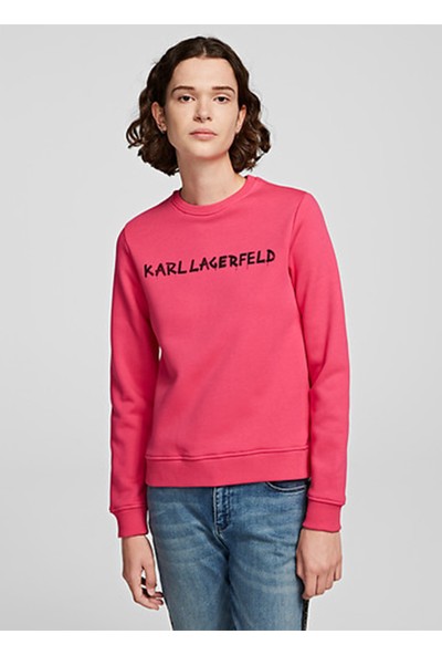 Karl Lagerfeld Grafiti Logo Sweatshirt