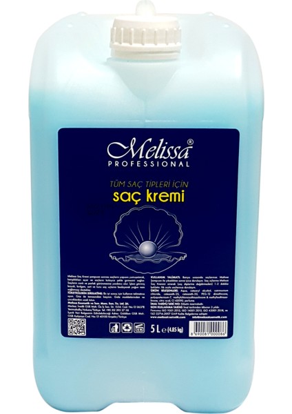 Saç Kremi Tüm Saçlar Için 5 L