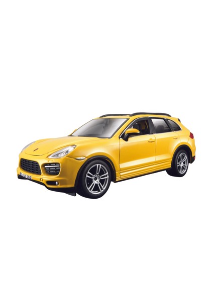 1:24 Porsche Cayenne Turbo Plus Model Araba - Sarı
