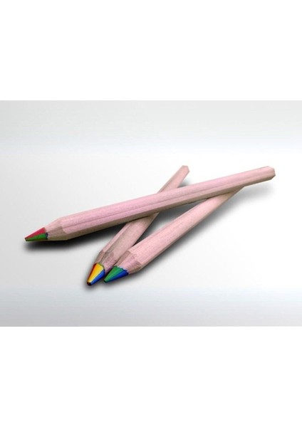 Kuru Boya Jumbo Üçgen 4 Renk 3'lü