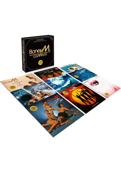 Gereksiz Şeyler Boney M. Complete Plak (Original Album Collection - 9lp Box Set)