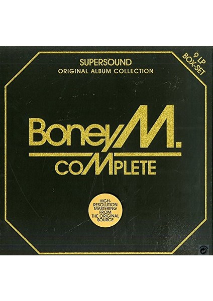 Gereksiz Şeyler Boney M. Complete Plak (Original Album Collection - 9lp Box Set)