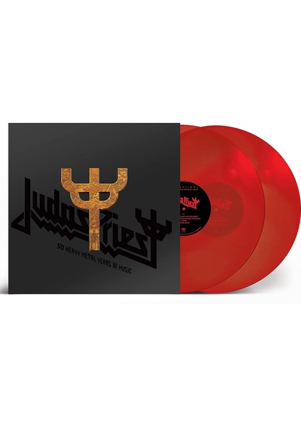 Judas Priest Reflections 50 Heavy Metal Years Of Music Plak (Limited Edition - Red Vinyl)
