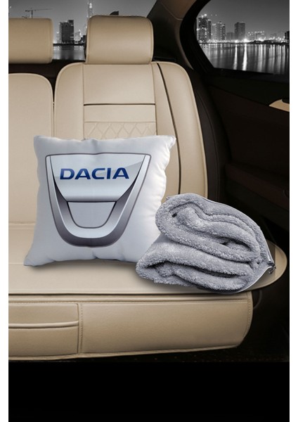 Dacia Baskılı Battaniyeli Opsiyonel Yastık