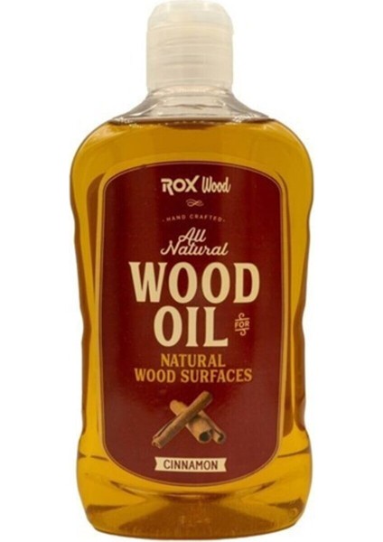 Rox Wood Tarçınlı Ahşap Yağı 500 ml TYC00291673779