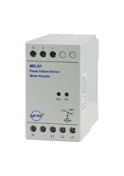 Mk-01 Motor Faz Koruma Rölesi