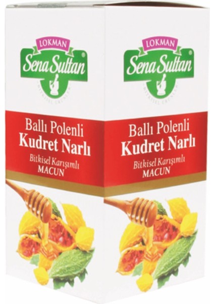 Ballı Polenli Glikozsuz Kudret Narlı Macun 235 Gr.