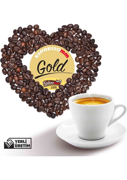 Espressomm® Gold Çekirdek Kahve (1000 Gr)