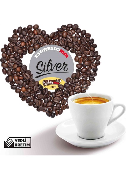 Espressomm® Silver Çekirdek Kahve (250 Gr)