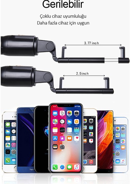 K07 Bluetooth Tripod Selfie Çubuğu (Yurt Dışından)