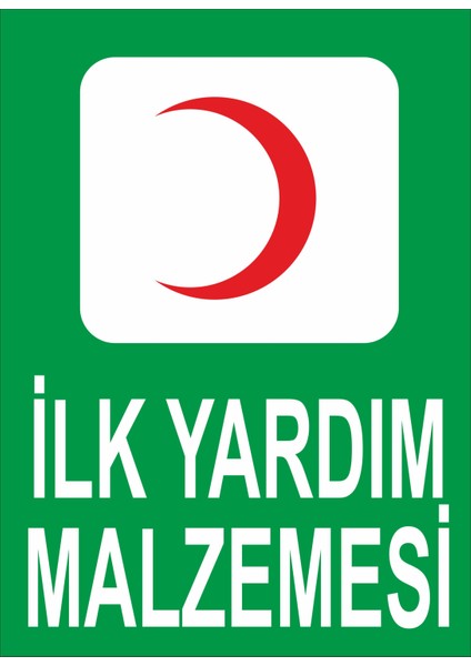 Ilk Yardım Malzemesi Iş Güvenliği ve Uyarı Levhaları
