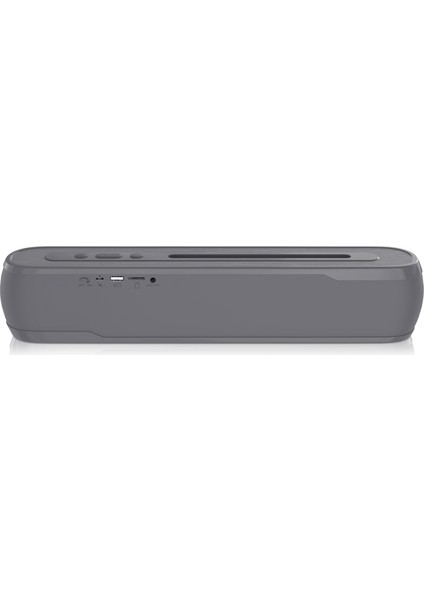 NR-9017 Telefon Tutuculu Taşınabilir Bluetooth Hoparlör Tf Kart / Fm / U Disk - Gri (Yurt Dışından) modelleri