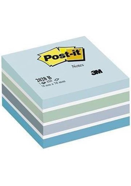 2028-NP Gökkuşağı Tonları Post It 450 Yaprak 76 x 76 mm