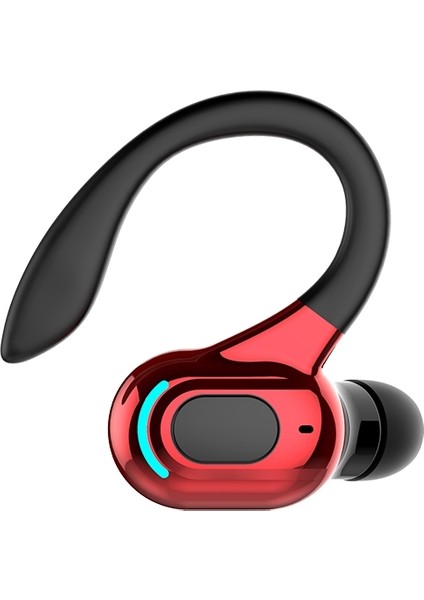 F8 Kulağa Monte Spor Bluetooth Kulaklık Kırmızı (Yurt Dışından)