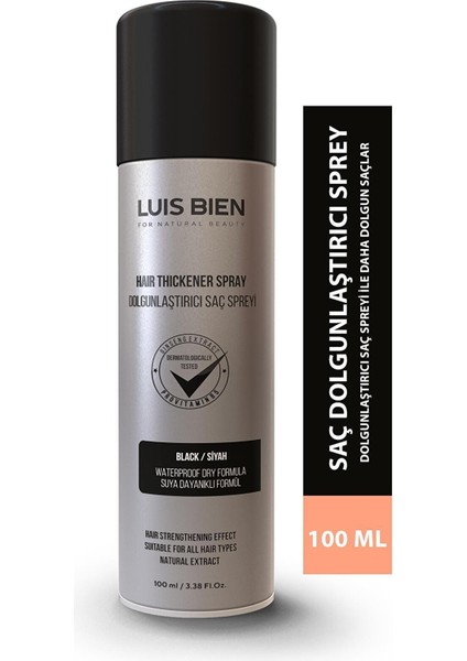 Hair Fiber Dolgunlaştırıcı Saç Spreyi 100 Ml