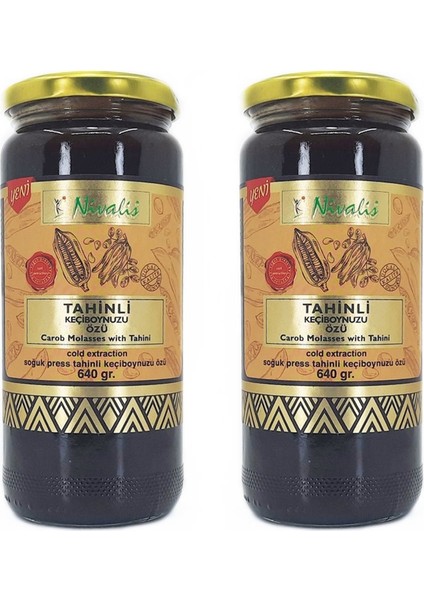Tahinli Keçiboynuzu Özü 640 gr x 2 Adet