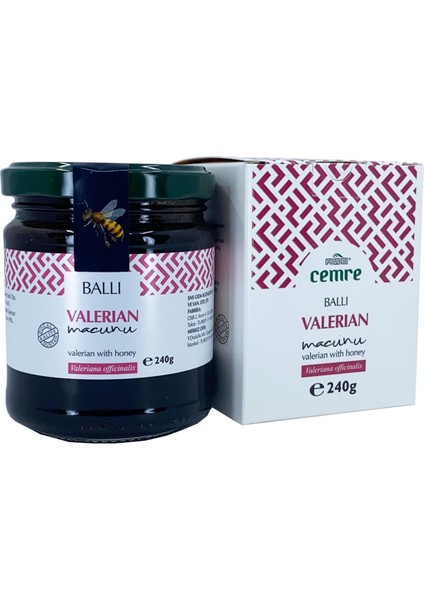 Valerian (Kedi Otu) Ballı Macun 240 gr