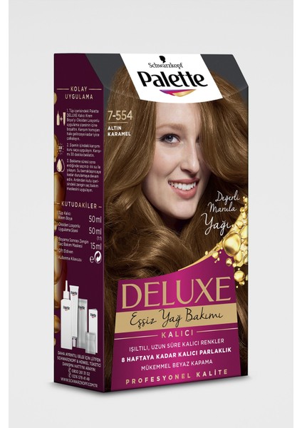 Deluxe 7-554 Altın Karamel