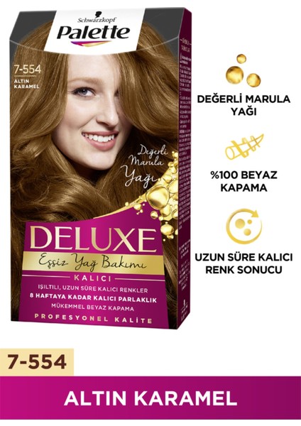 Deluxe 7-554 Altın Karamel