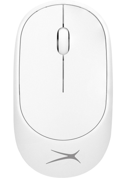 ALBM7314 Beyaz 2.4GHz USB 1200DPI Alkalin Pilli Kablosuz Mouse