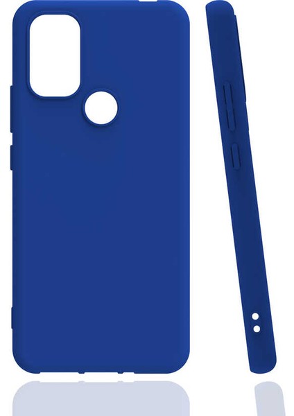Reeder P13 Blue Max (128GB / 4gb) Kılıf Mat Esnek Biye Silikon Kılıf Mavi + Cam Ekran Koruyucu
