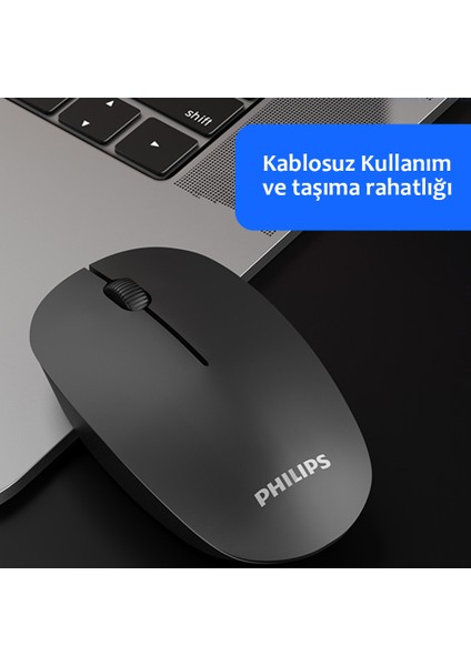 SPK7221 M221 1600 Dpi Kablosuz Mouse Siyah