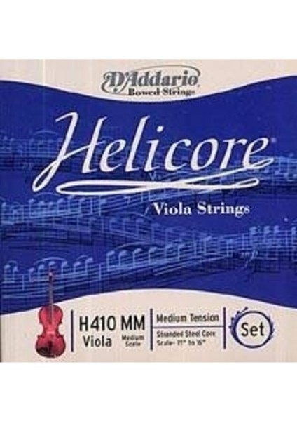 H410MM Helicore Medium Tension Viyola Teli