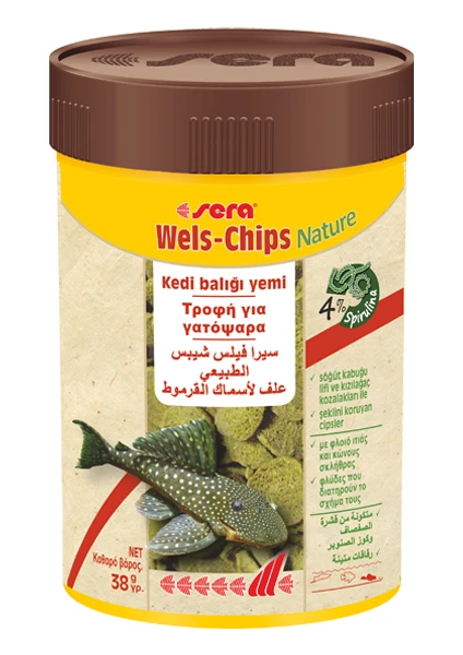 Wels-Chips Balık Yemi 100 Ml