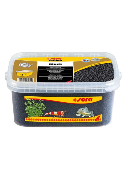 Akvaryum Kumu Siyah 2-3 Mm 3 Lt