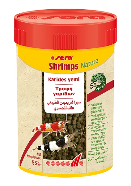 Shrimps Natural Balık Yemi 100 Ml