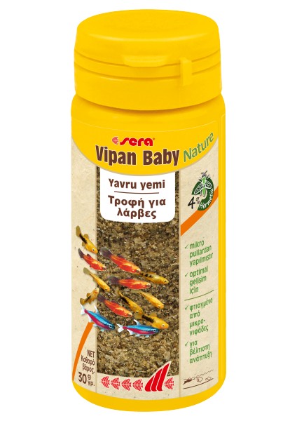 Vipan Baby Yavru Balık Yemi 50 Ml