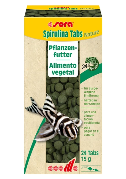 Spirulina Tabs Balık Yemi 24 Tablet